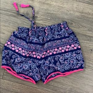 Girls silky shorts